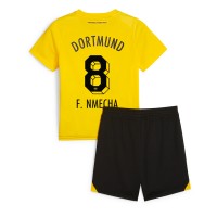 Fotballdrakt Barn Borussia Dortmund Felix Nmecha #8 Hjemmedraktsett 2023-24 Kortermet (+ Korte bukser)